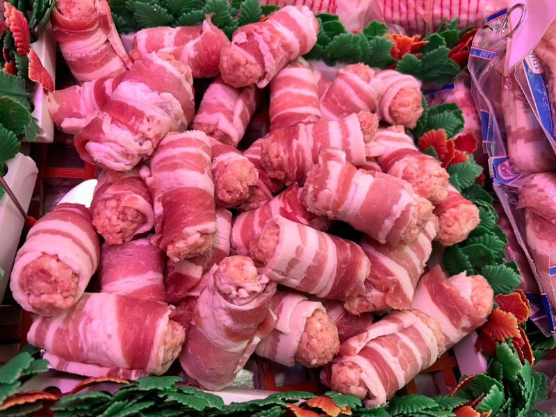 Homemade pigs in blankets: Swipe To View More Images