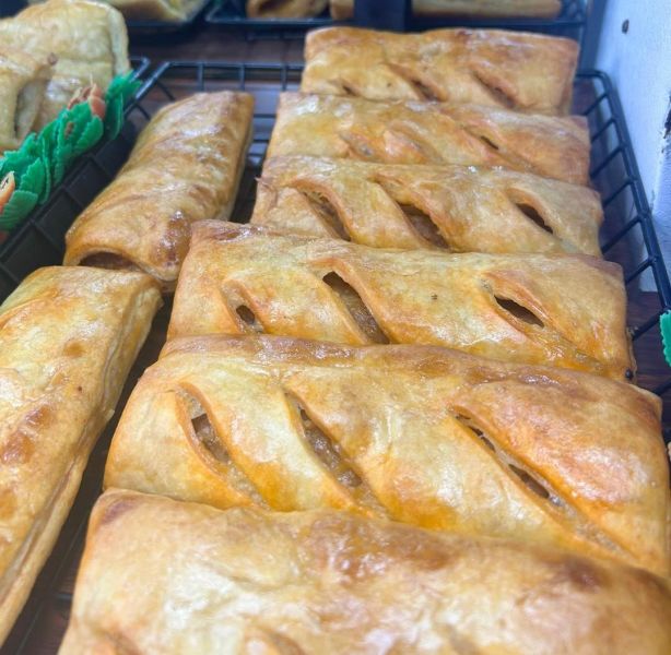 Homemade sausage rolls: Swipe To View More Images