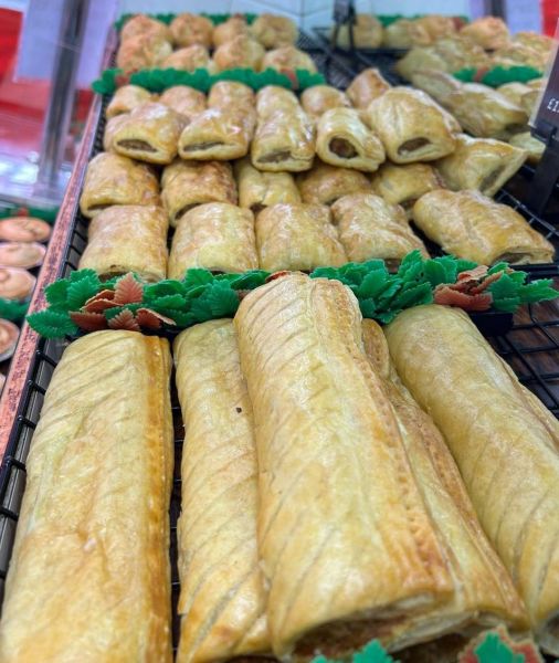 Homemade sausage rolls: Swipe To View More Images