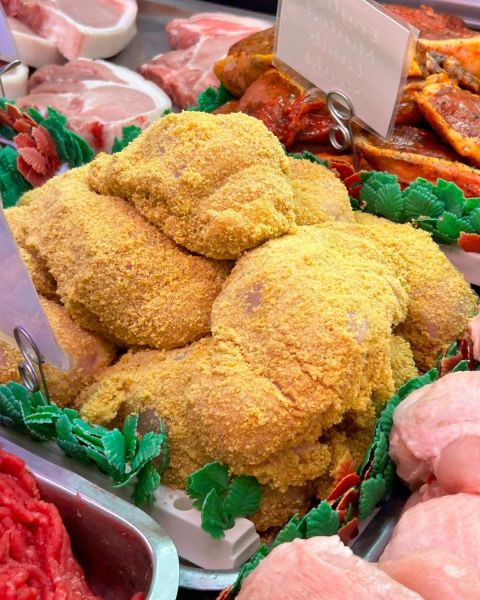 Homemade chicken Kiev: Swipe To View More Images
