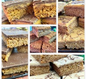Homemade flapjacks: Click Here To View Larger Image