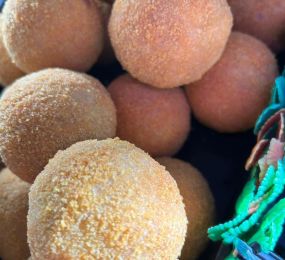 Homemade scotch eggs: Click Here To View Larger Image