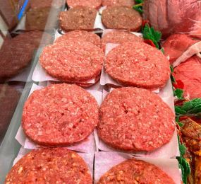 Homemade Burgers: Click Here To View Larger Image
