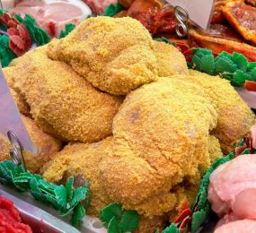 Homemade chicken Kiev: Click Here To View Larger Image